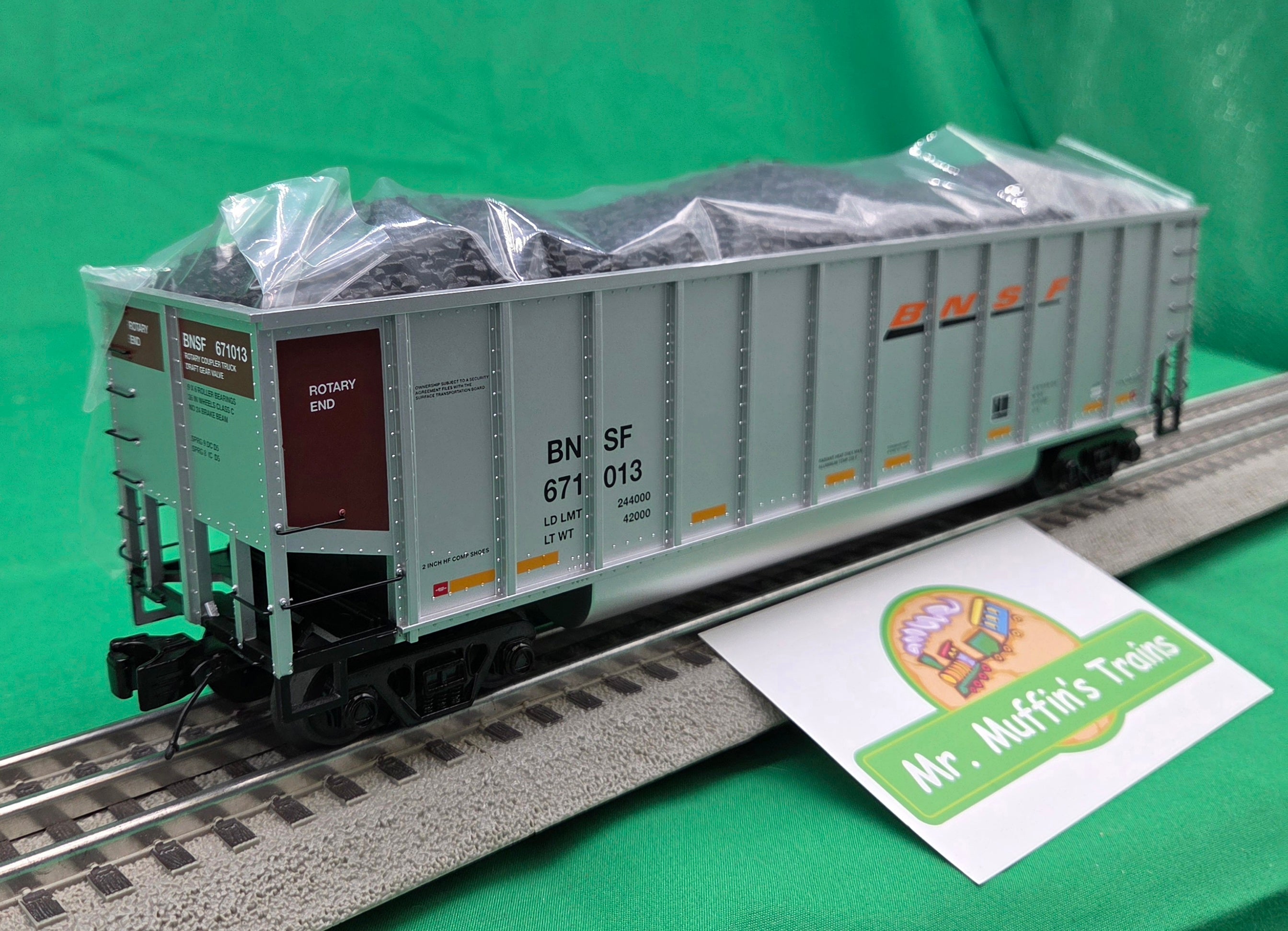 Atlas O 3003068 - Premier - Coalporter Hopper Car "BNSF" (H3)