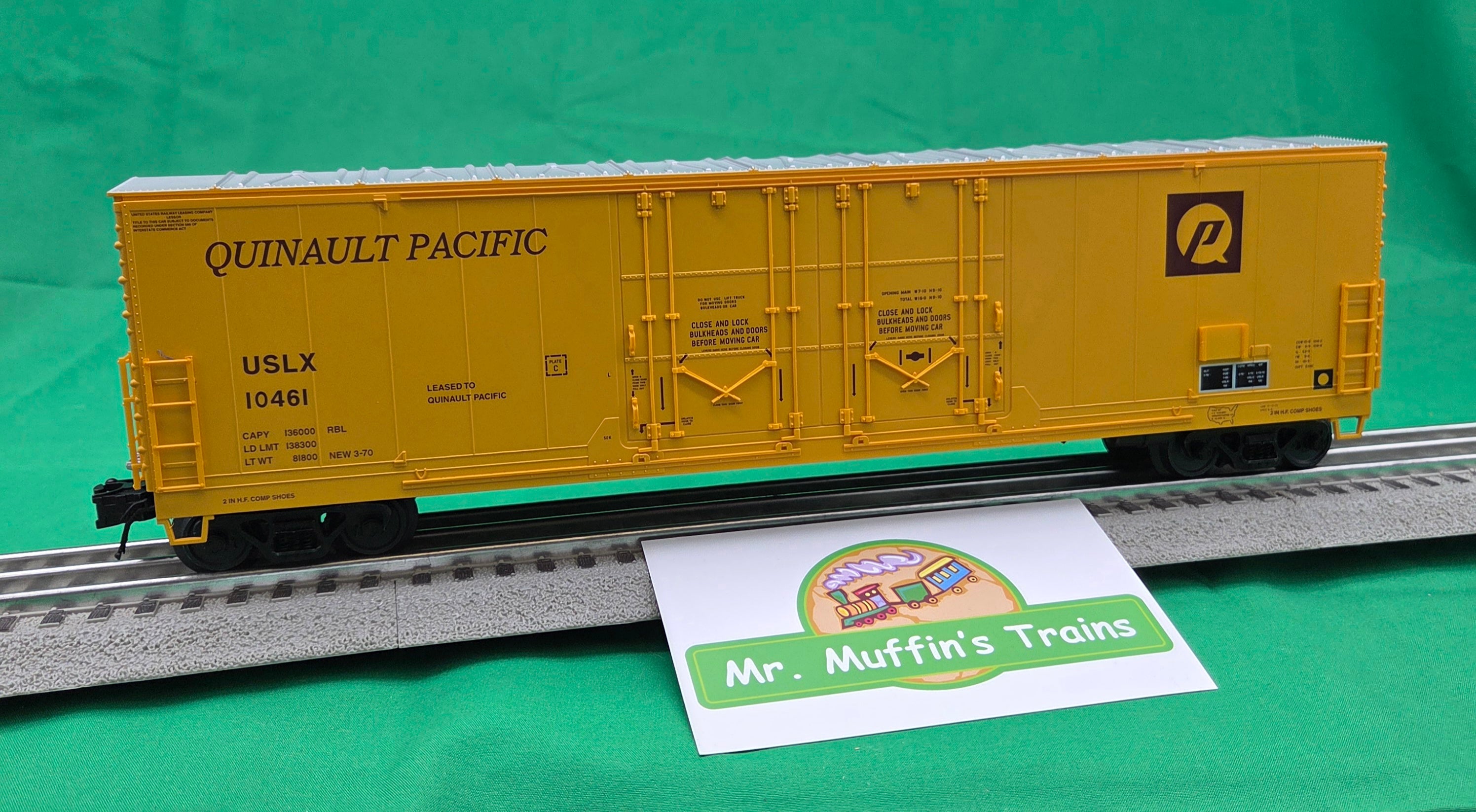 Atlas O 3001986 - Master - 53' Evans Double Plug Door Box Car "USLX" (Quinault Pacific)