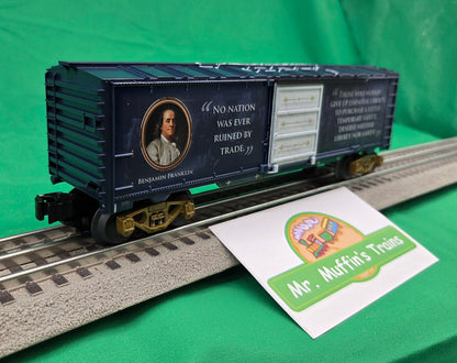 Lionel 2638060 - Founding Fathers - Boxcar "Ben Franklin"