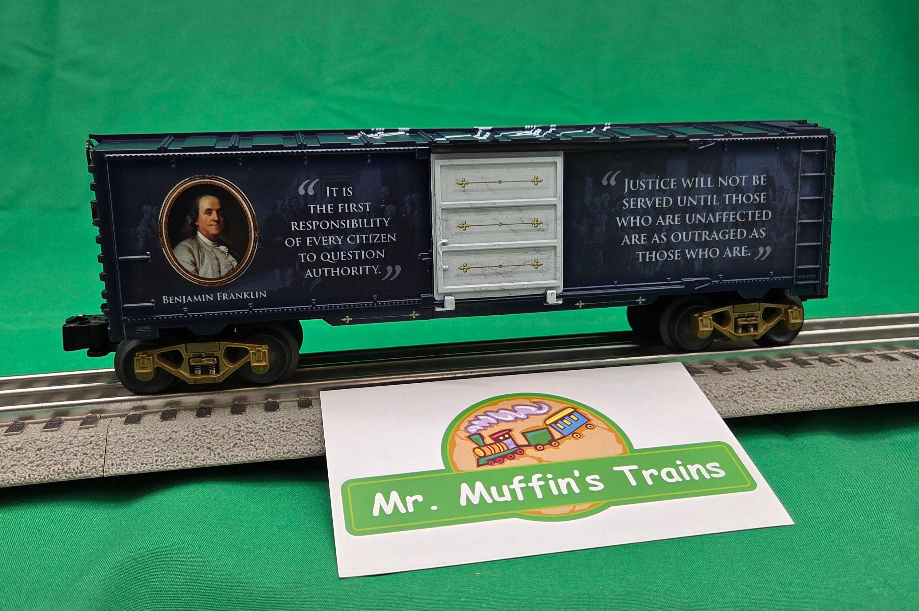 Lionel 2638060 - Founding Fathers - Boxcar "Ben Franklin"