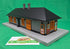 MTH 30-90760 - RailKing - Country Passenger Station "Transylvania" w/ Orange Lights