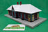 MTH 30-90762 - RailKing - Country Passenger Station "North Pole" w/ Operating Christmas Lights