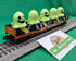MTH 30-72273 - RailKing - Gondola Car "Ghost Trap" #1984 w/ Flickering Lighted Ghosts