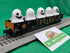 MTH 30-72268 - RailKing - Gondola Car "Halloween" #31 w/ Flickering Lighted Ghosts