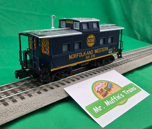 MTH 30-77420 - RailKing - Steel Caboose "Norfolk & Western" #500936