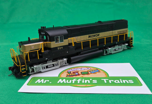 Atlas HO MMT05 - Master - Gold - C420 Diesel Locomotive "Monon" #504 - Custom Run for MrMuffin'sTrains