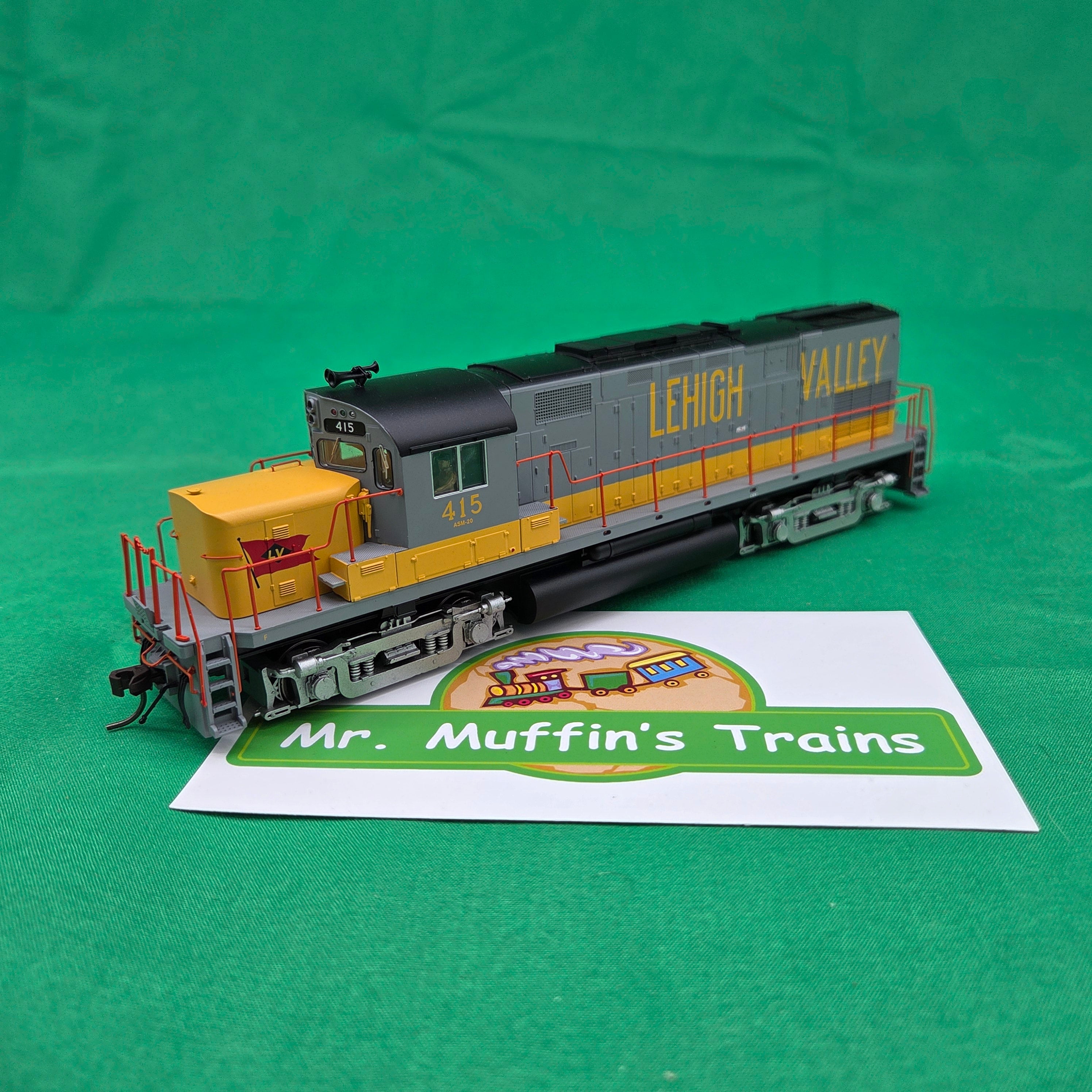 Atlas HO MMT03 - Master - Gold - C420 Diesel Locomotive "Lehigh Valley" #415 - Custom Run for MrMuffin'sTrains