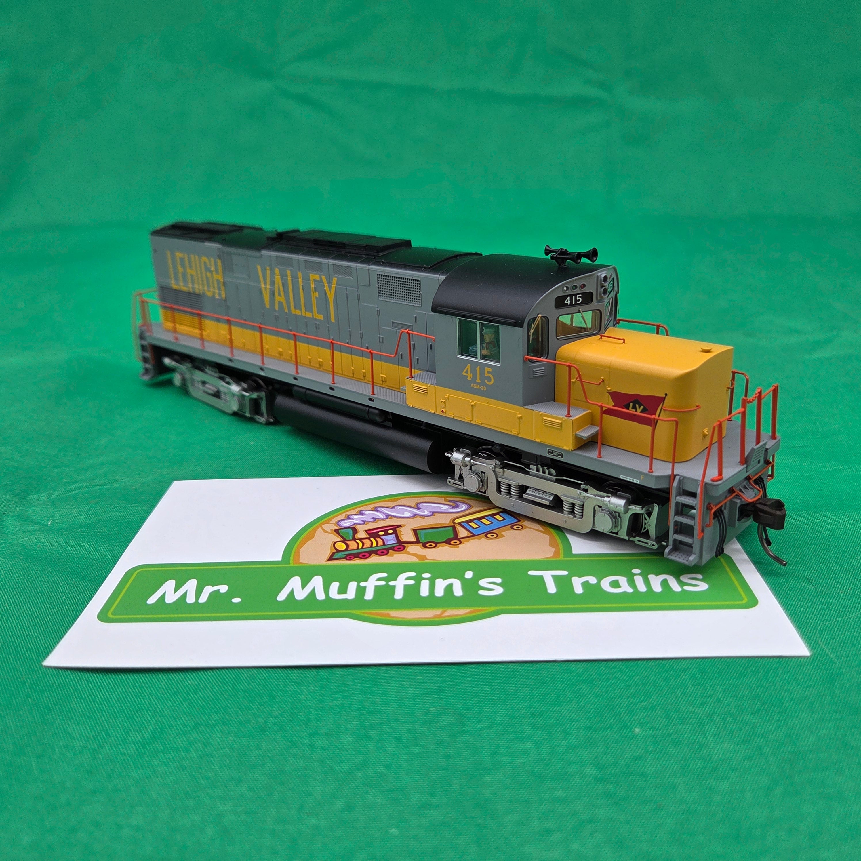 Atlas HO MMT03 - Master - Gold - C420 Diesel Locomotive "Lehigh Valley" #415 - Custom Run for MrMuffin'sTrains