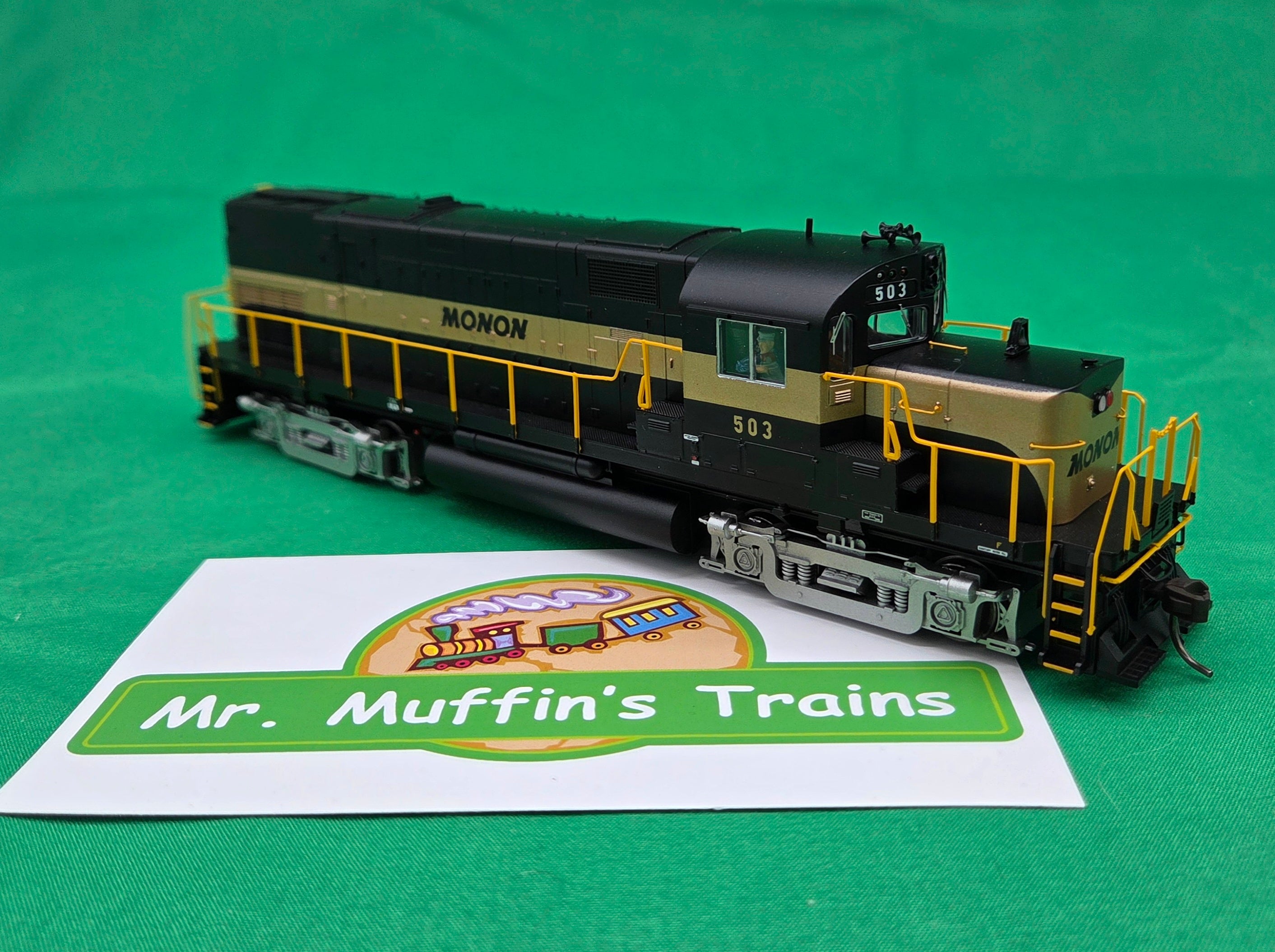 Atlas HO MMT04 - Master - Gold - C420 Diesel Locomotive "Monon" #503 - Custom Run for MrMuffin'sTrains