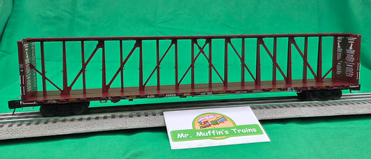 Atlas O 3001787 - Master - 73' Center Divider Flat Car "Arkansas-Oklahoma RR"