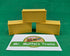 Trackside 3D #L5Y - 3D Printed Flat Load - 20' Intermodal Container - Yellow (3-Pack)