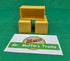 Trackside 3D #L5Y - 3D Printed Flat Load - 20' Intermodal Container - Yellow (3-Pack)