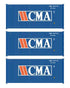 Walthers HO 949-18050 - SceneMaster - 20' Corrugated Container (3 Pack) "CMA"