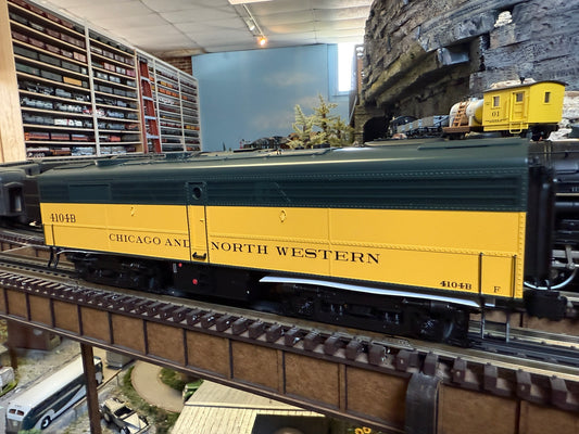 Lionel 2533909 - Legacy - FB-2 SuperBass "Chicago & North Western" #4104B (Non-Powered)