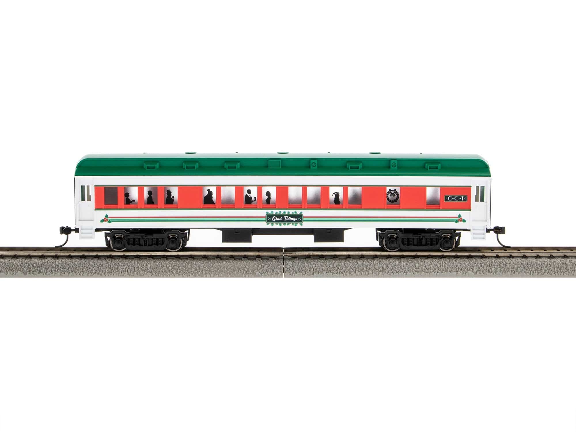 Lionel HO 2151010 - Christmas Cheer Passenger Set w/ Magnalock track