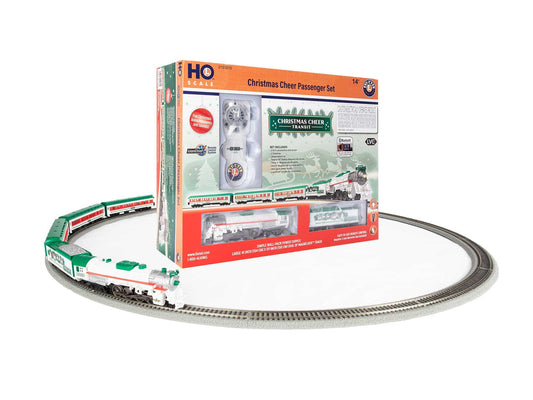 Lionel HO 2151010 - Christmas Cheer Passenger Set w/ Magnalock track