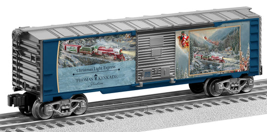 Lionel 2338290 - Thomas Kinkade - Boxcar "Christmas Light Express" - MrMuffin'sTrains