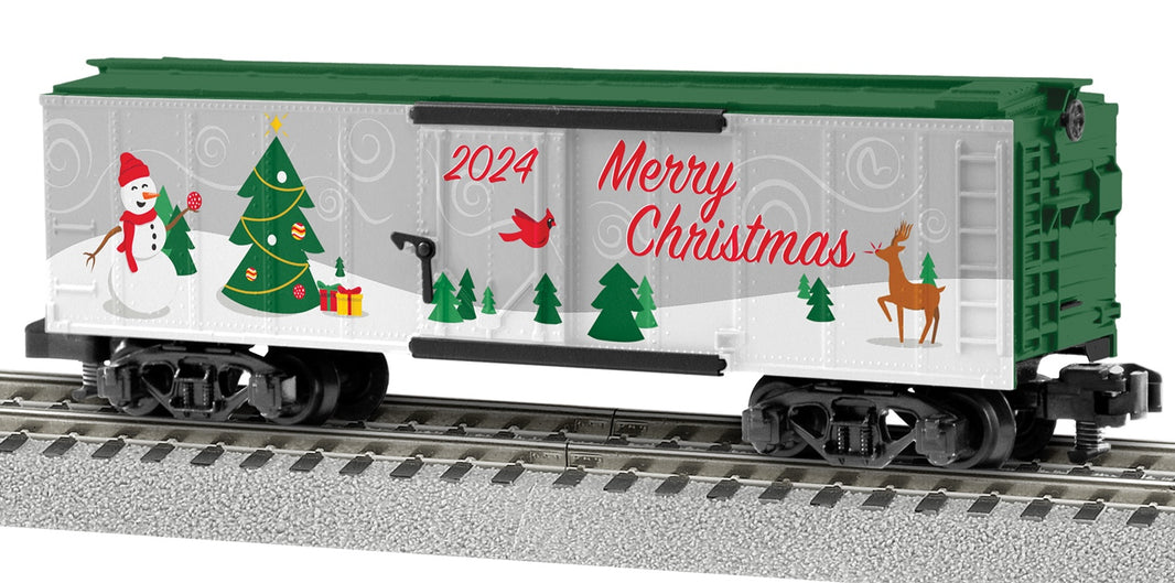 Lionel A/F 2419010 Boxcar "Christmas" 2024 MrMuffin'sTrains