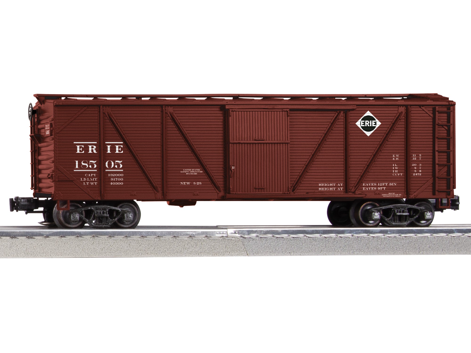 Lionel 2422010 - Vision Line "Erie" Triplex Super Freight Set