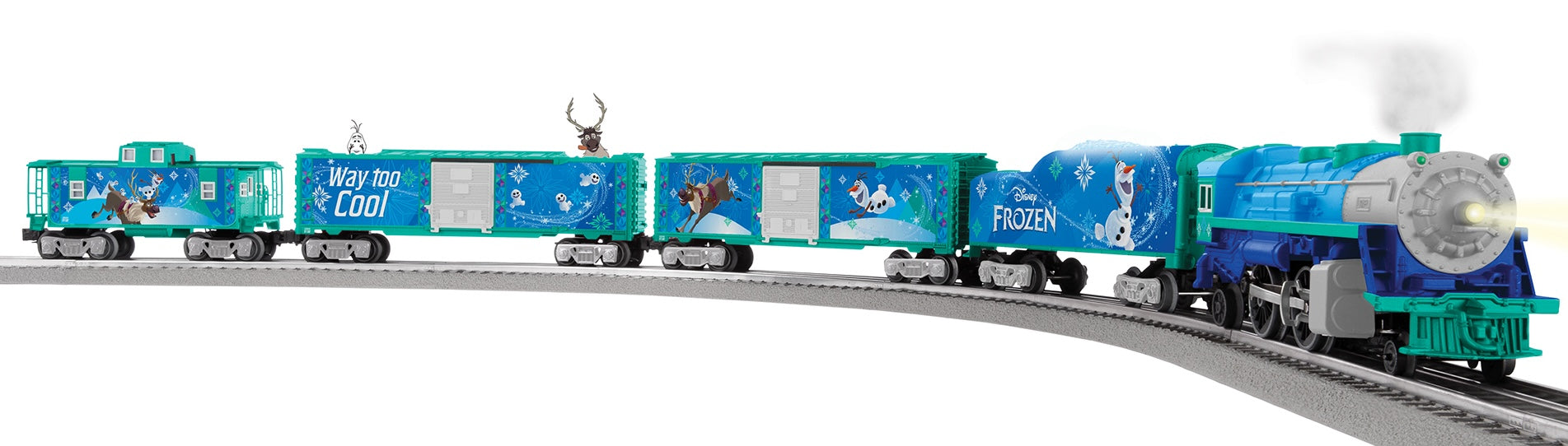 Lionel 2423040 - LionChief Disney's Frozen Olaf Winter Freight Set w/ Bluetooth 5.0