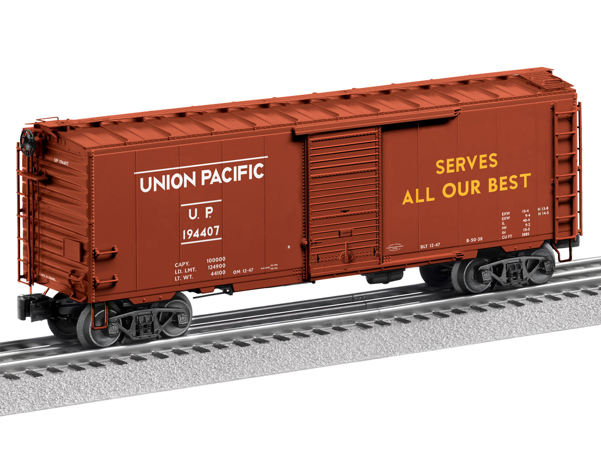 Lionel 2426070 - PatriotSounds PS-1 Boxcar "Union Pacific WWII"  #194407 (All Engines of War) - MrMuffin'sTrains