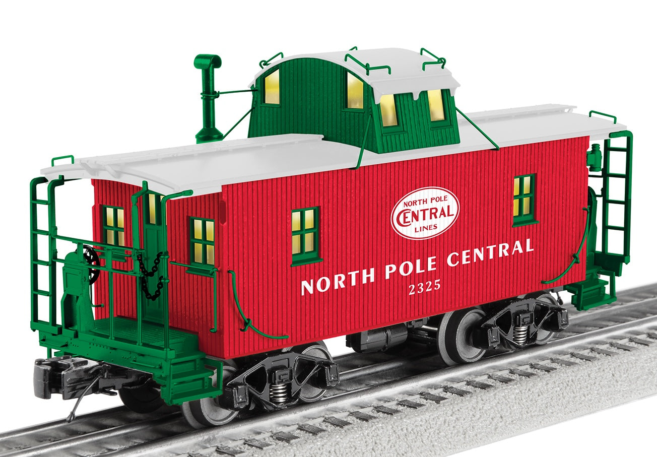 Lionel 2426460 - Woodside Caboose "North Pole Central" #2325