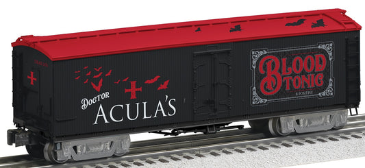 Lionel 2426500 - Milk Car "Dr. Acula's Blood Tonic" #1476 - MrMuffin'sTrains
