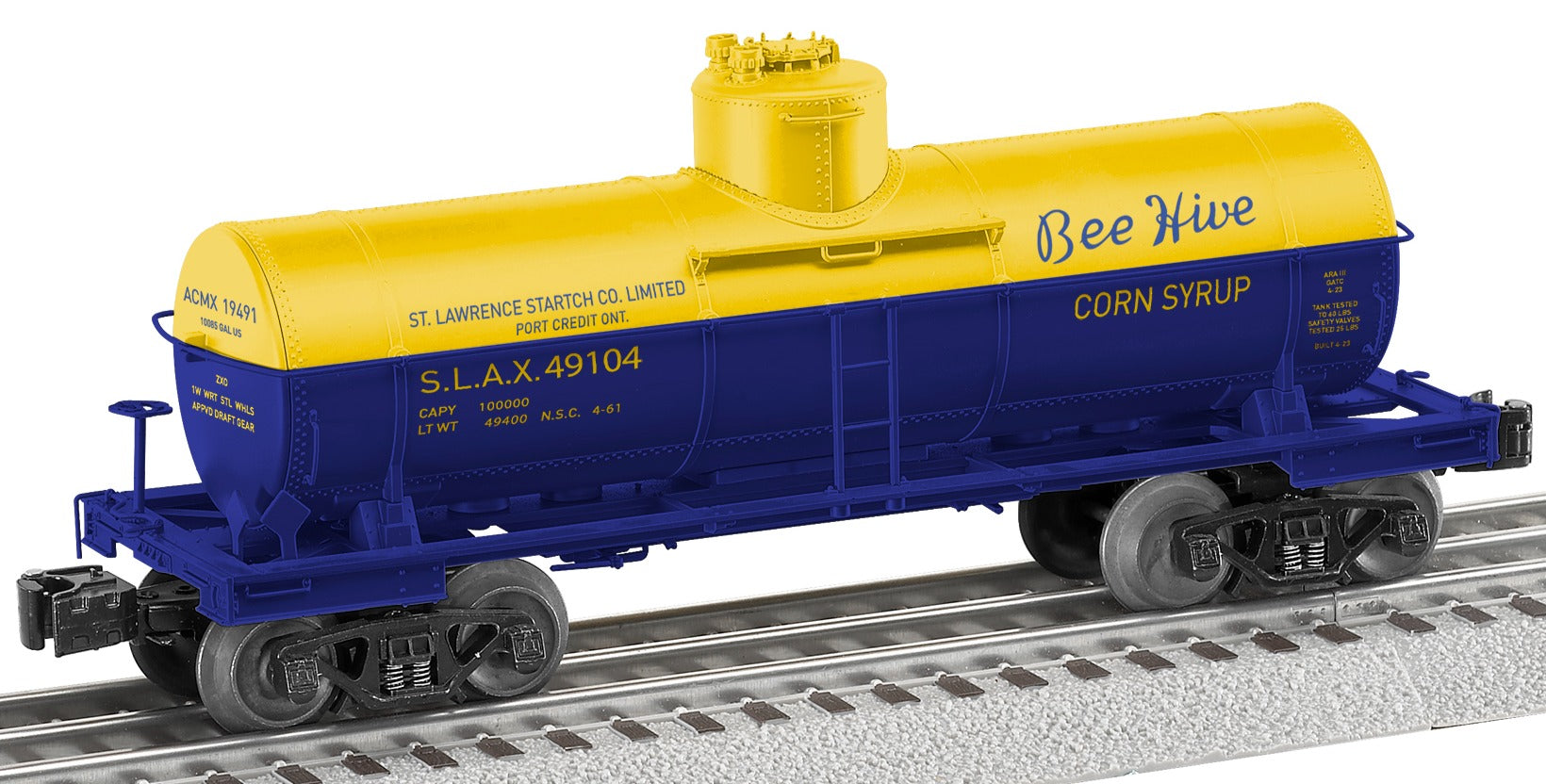 Starch Conversion Tank Lionel 2426570 - 8k Gallon Tank Car