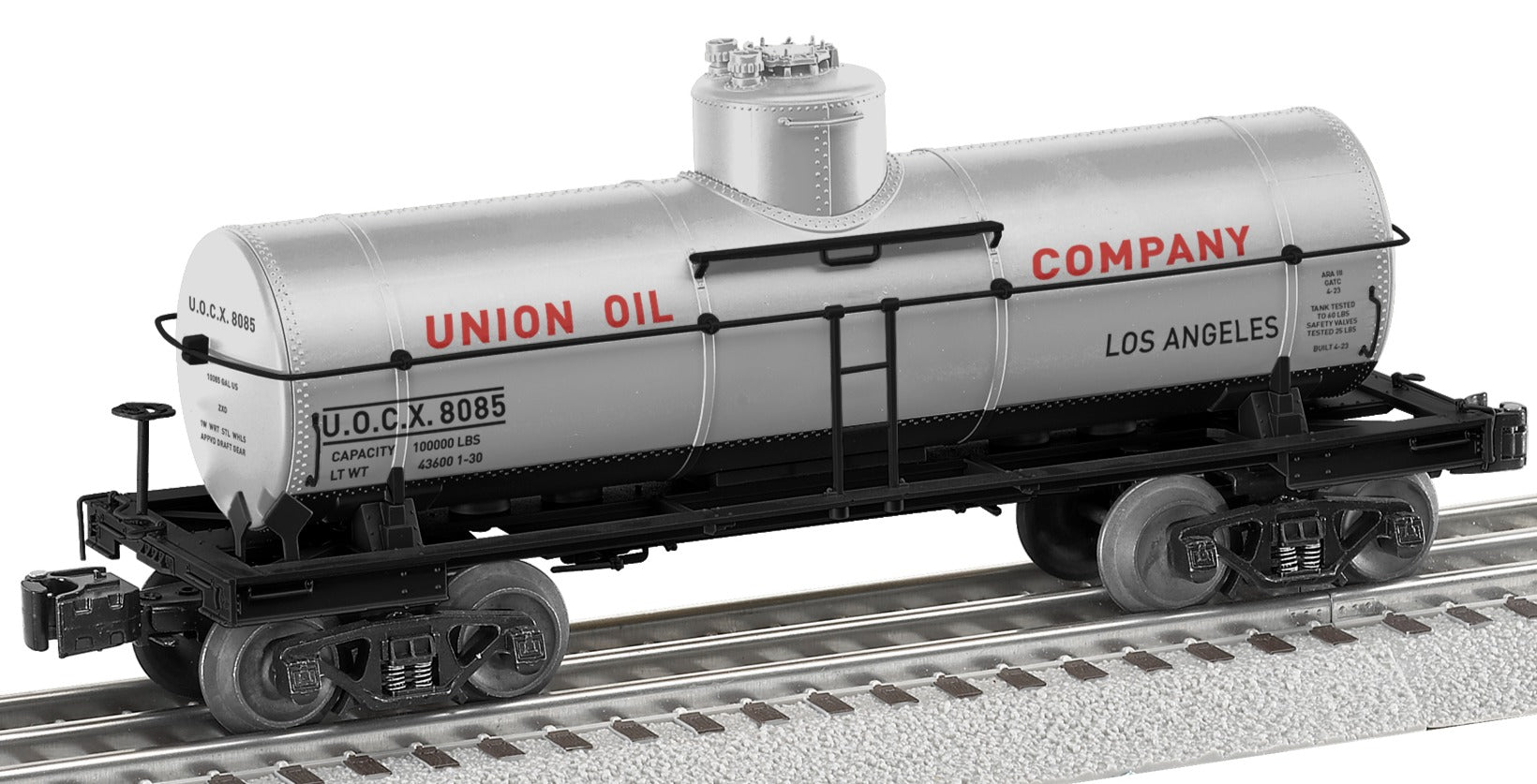Lionel 2426590 - 8k Gallon Tank Car "Union Oil" #8085