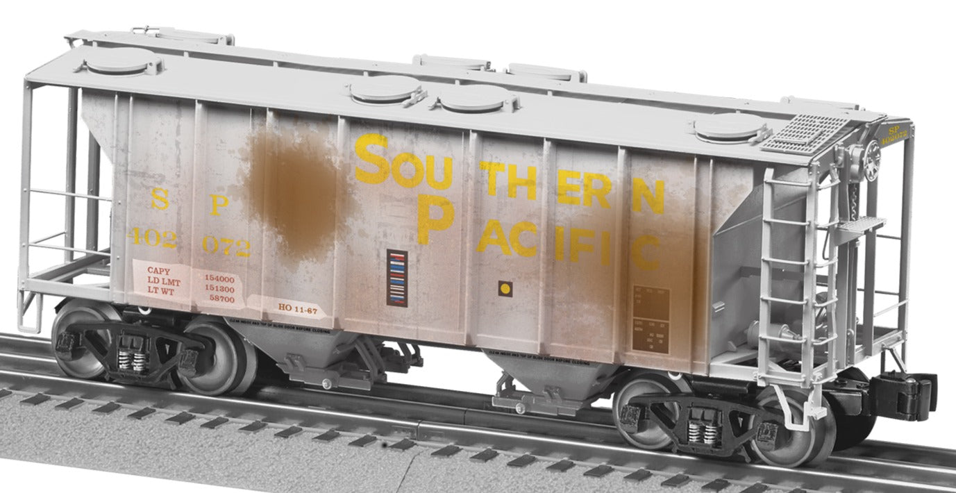Lionel 2426661 - PS-2 Covered Hopper Car "Southern Pacific" #402148 (Rusty but Trusty)
