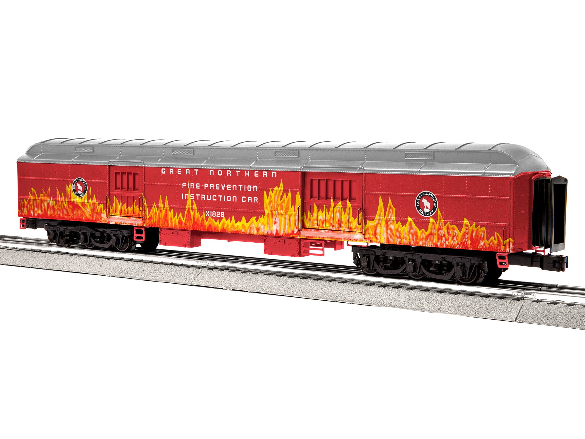Lionel 2427260 - 18" Training Car "Great Northern" #X1828 (Fire Prevention)