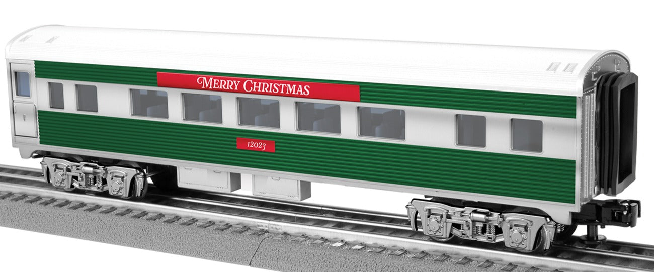 Lionel 2427880 - Streamlined Passenger Coach "Christmas" #12023