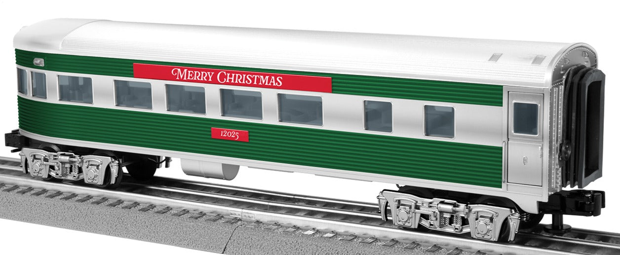 Lionel 2427900 - Streamlined Observation Coach "Christmas" #12025