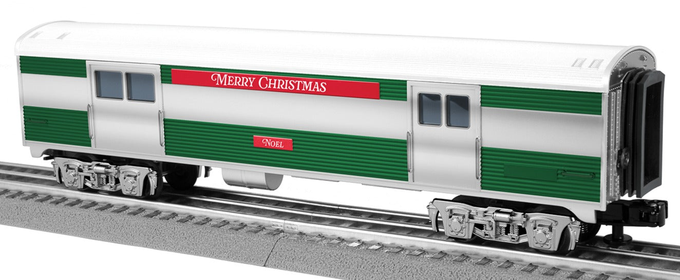 Lionel 2427910 - Streamlined Baggage Coach "Christmas" #Noel