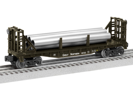Lionel 2428020 - Flatcar "Great Northern" w/ Bulkheads