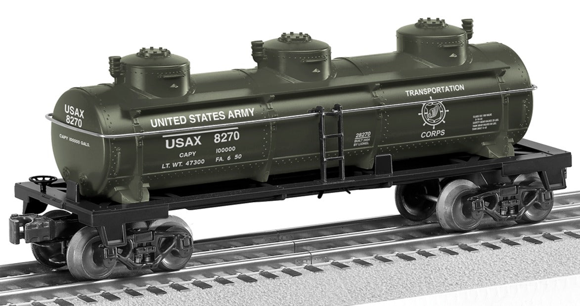 Lionel 2428270 - Tank Car "U.S. Army" #8270