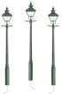 Lionel 2429180 - Green Decorative Street Lamp (3-Pack)