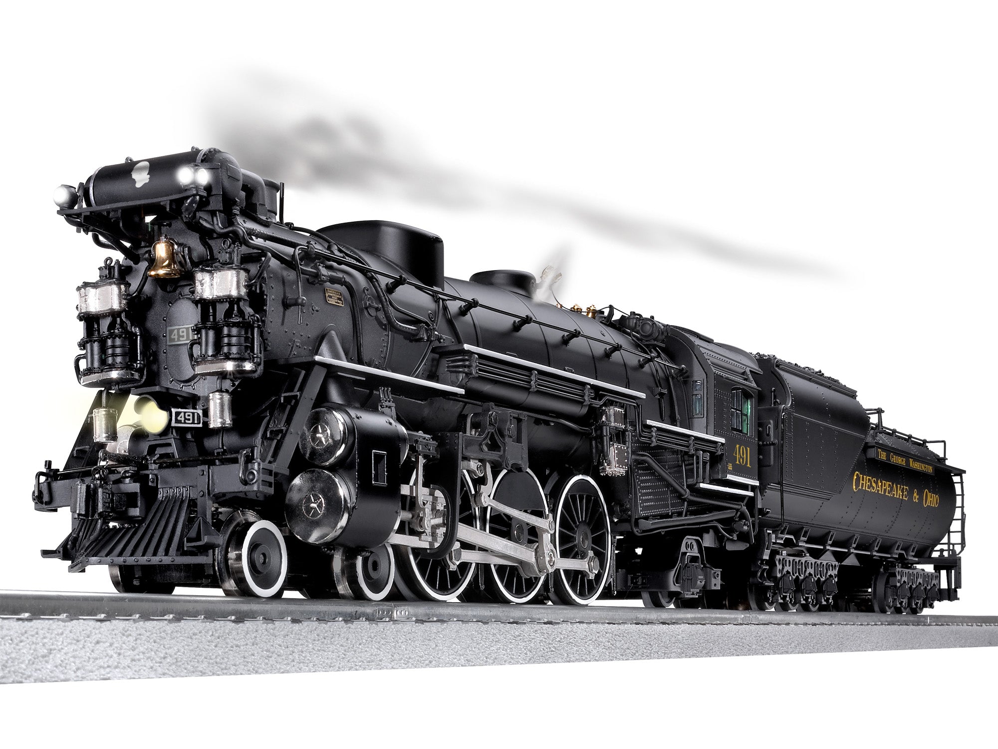 Lionel 2431110 - Legacy F19 Pacific Steam Engine "Chesapeake & Ohio" #491 "George Washington"