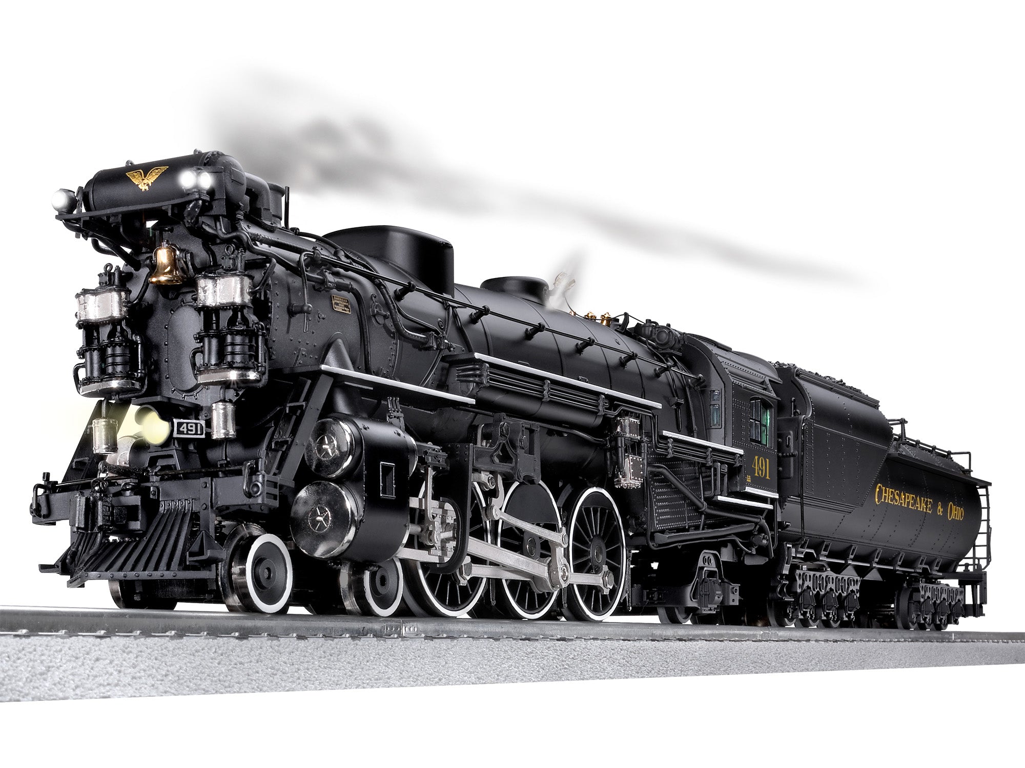 Lionel 2431150 - Legacy F19 Pacific Steam Engine "Chesapeake & Ohio" #491 (Sportsman)