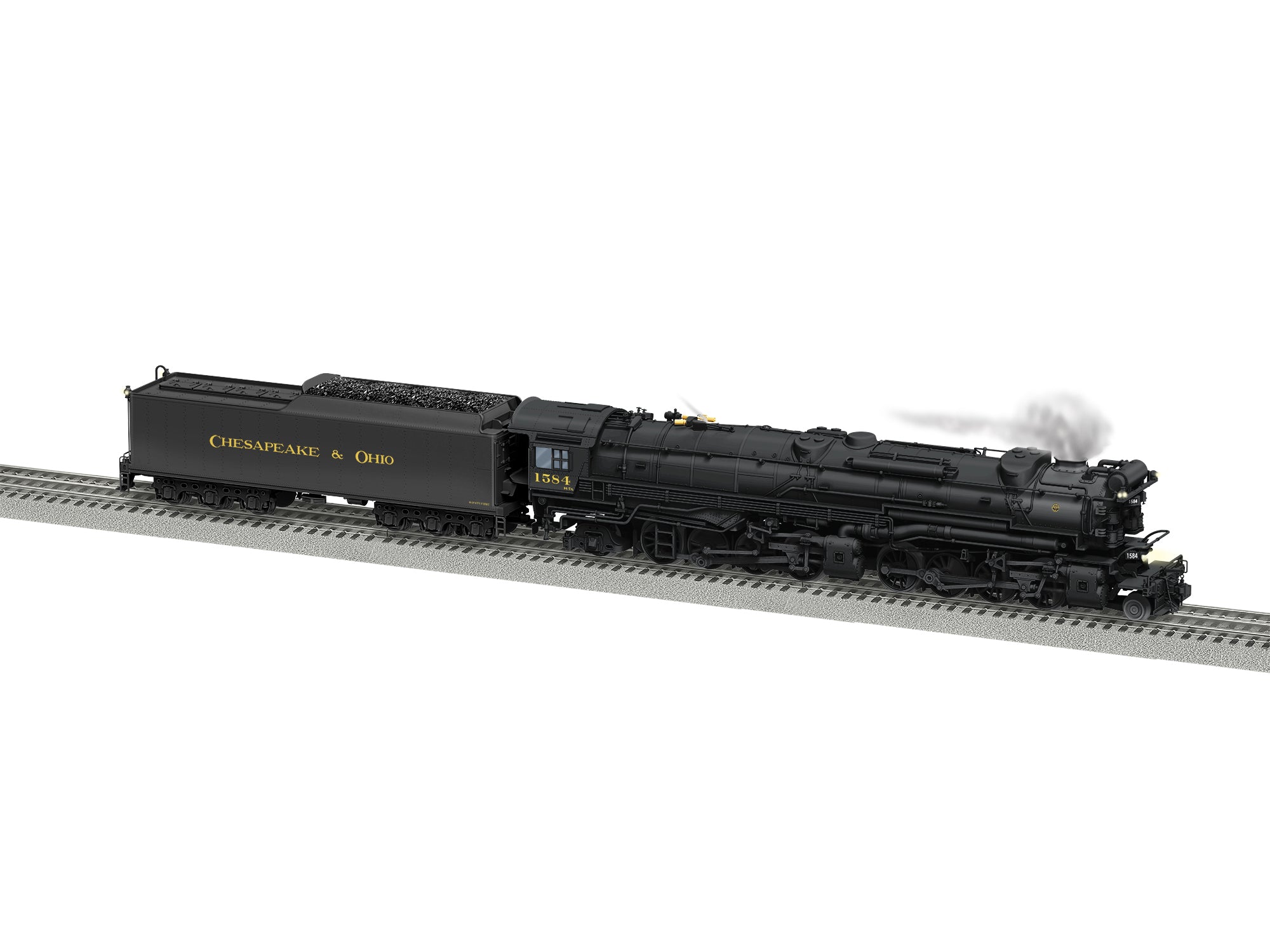 Lionel 2431580 - Legacy H7 2-8-8-2 Steam Locomotive "Chesapeake & Ohio" #1584 (Allegheny Tender)