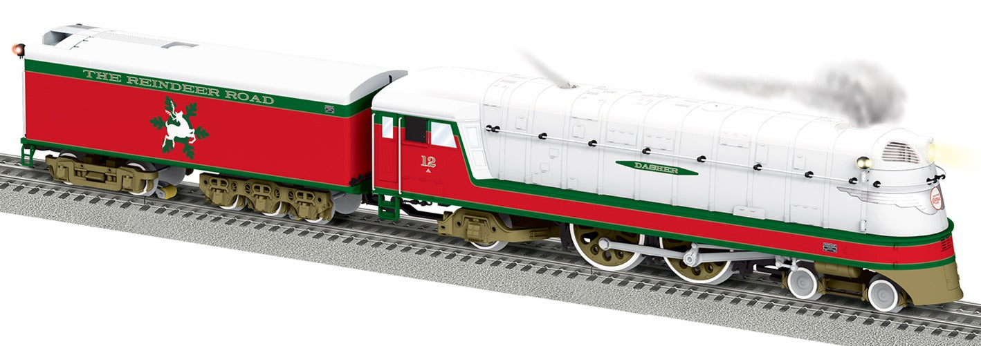 Lionel 2431720 - Legacy 4-4-2 Steam Locomotive "North Pole Central" #12