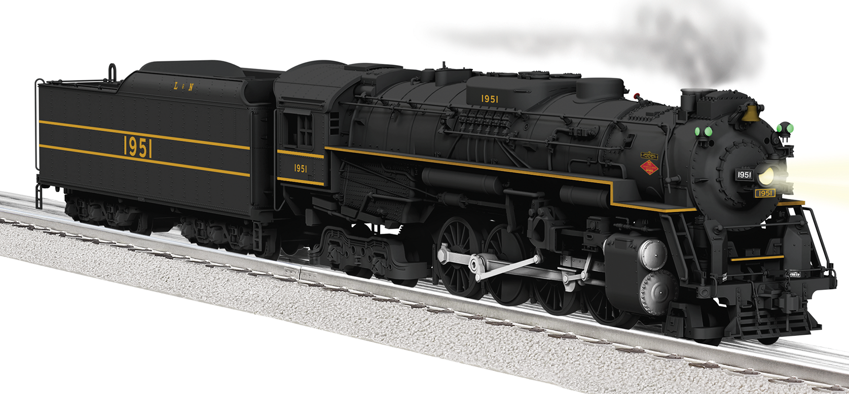 Lionel 2431963 - Legacy Berkshire Steam Locomotive "Louisville & Nashville" #1951 - Custom Run for MrMuffin'sTrains