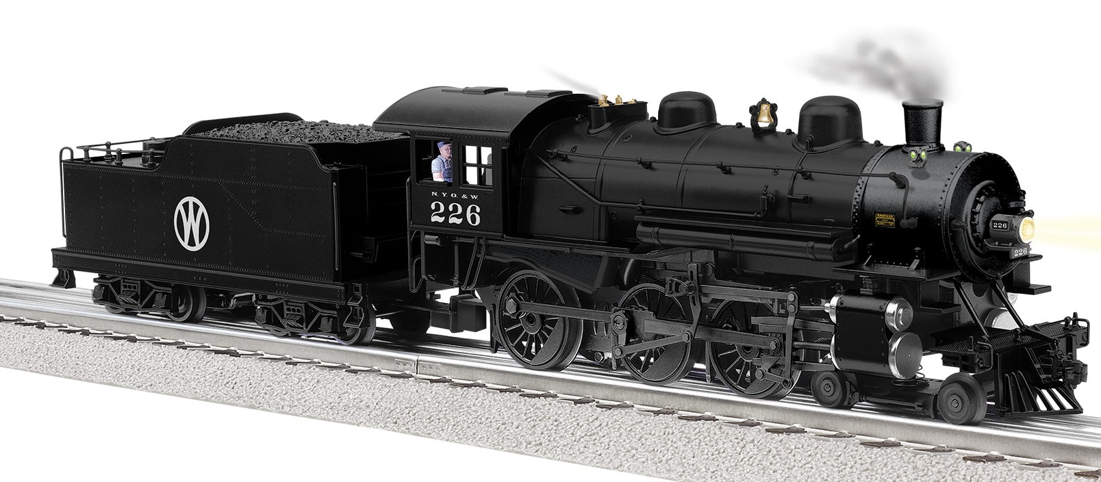 Lionel 2431973 - Legacy 4-6-0 Steam Locomotive "New York Ontario & Western" #226 - Custom Run for MrMuffin'sTrains