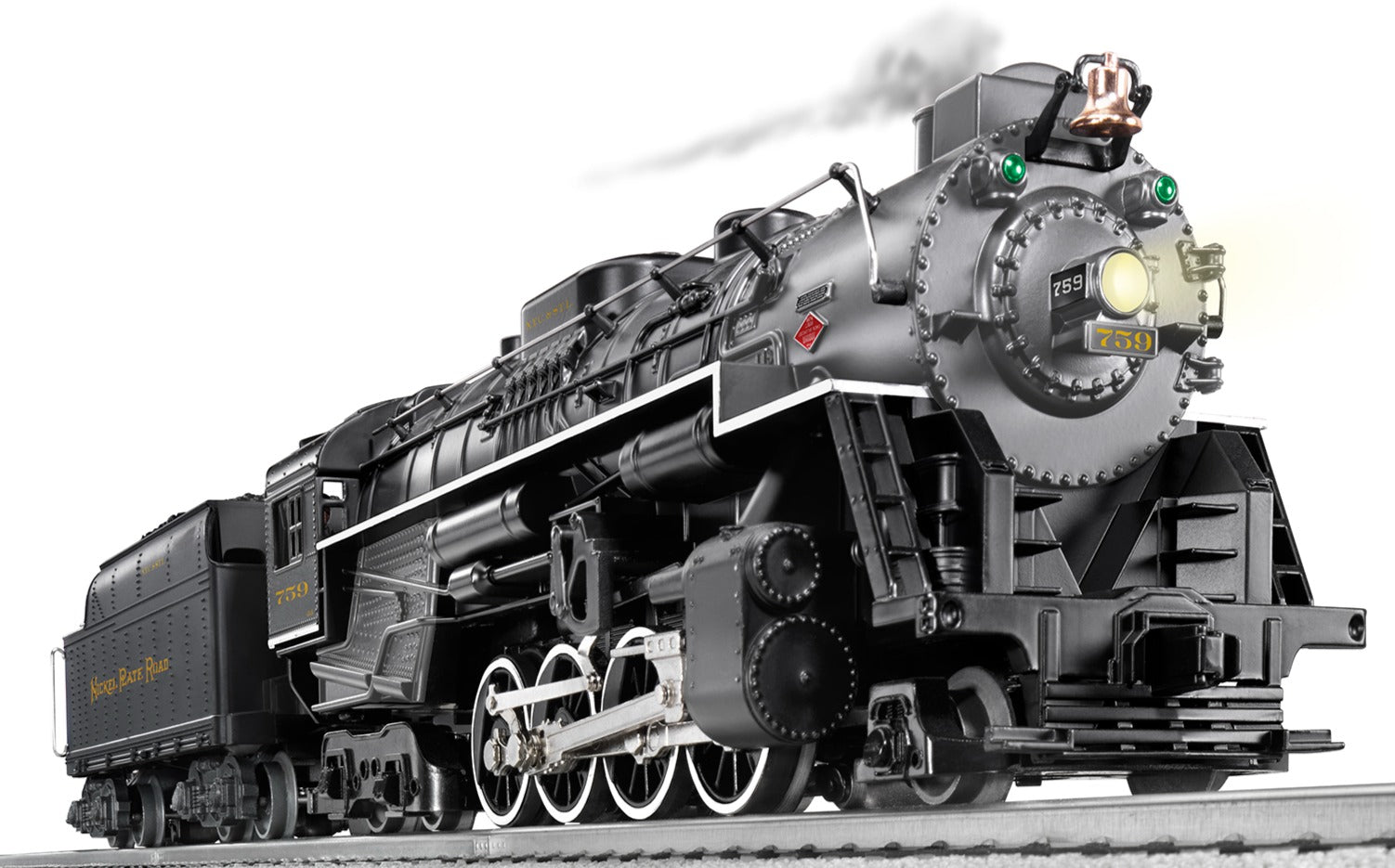 Lionel 2432070 - LionChief+ 2.0 Berkshire Steam Locomotive "Nickel Plate Road" #759