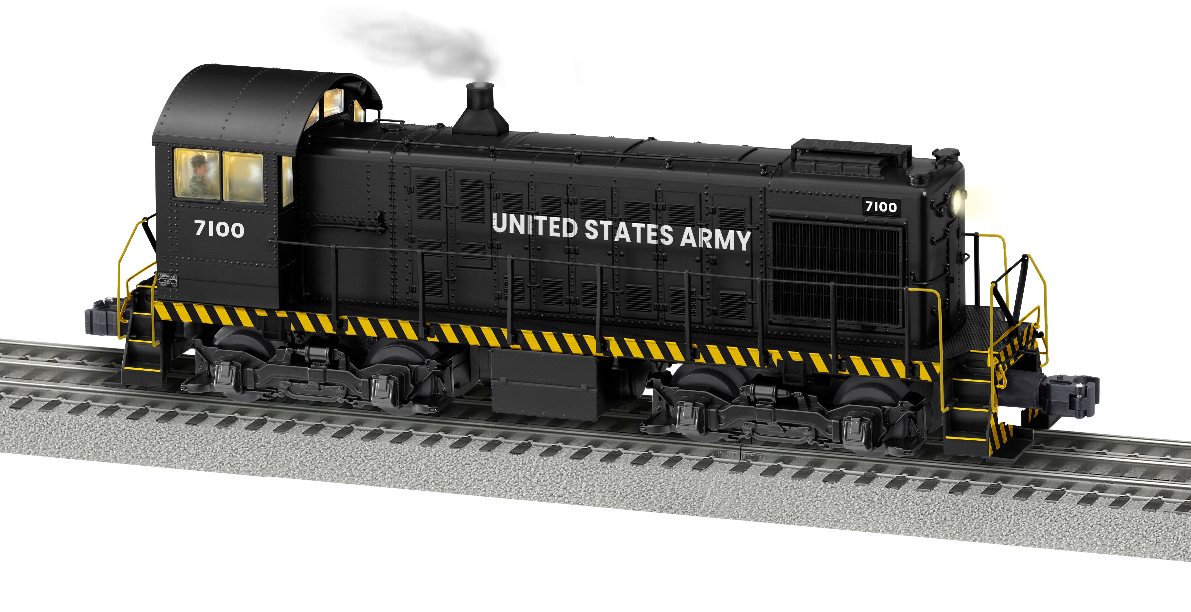 Lionel 2433350 - Legacy ALCo S2 Diesel Locomotive "U.S. Army" #7100