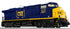 Lionel 2433441 - Legacy ES44 Diesel Locomotive "CSX" #3000