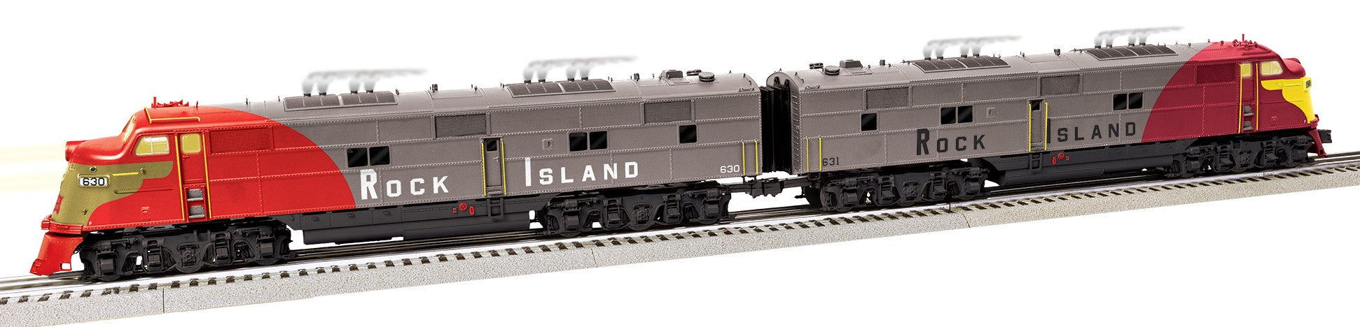 Lionel 2433630 - Legacy E6 AA Diesel Locomotive "Rock Island" #630, 631