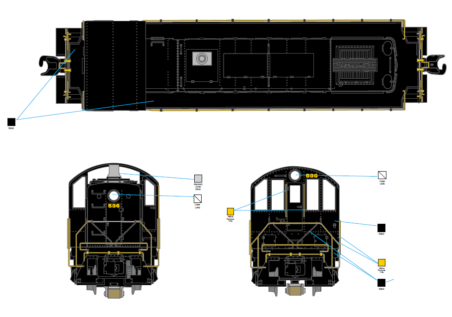 Lionel 2433920 - Legacy ALCo S2 Diesel Locomotive Lackawanna" #536 - Custom Run for MrMuffin'sTrains
