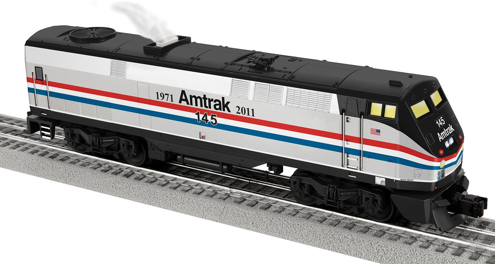 Lionel 2434050 - LionChief+ 2.0 Genesis Diesel Locomotive "Amtrak" #145 (Phase III)