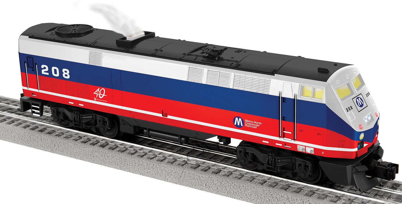 Lionel 2434100 - LionChief+ 2.0 Genesis Diesel Locomotive "MTA Metro-North" #208